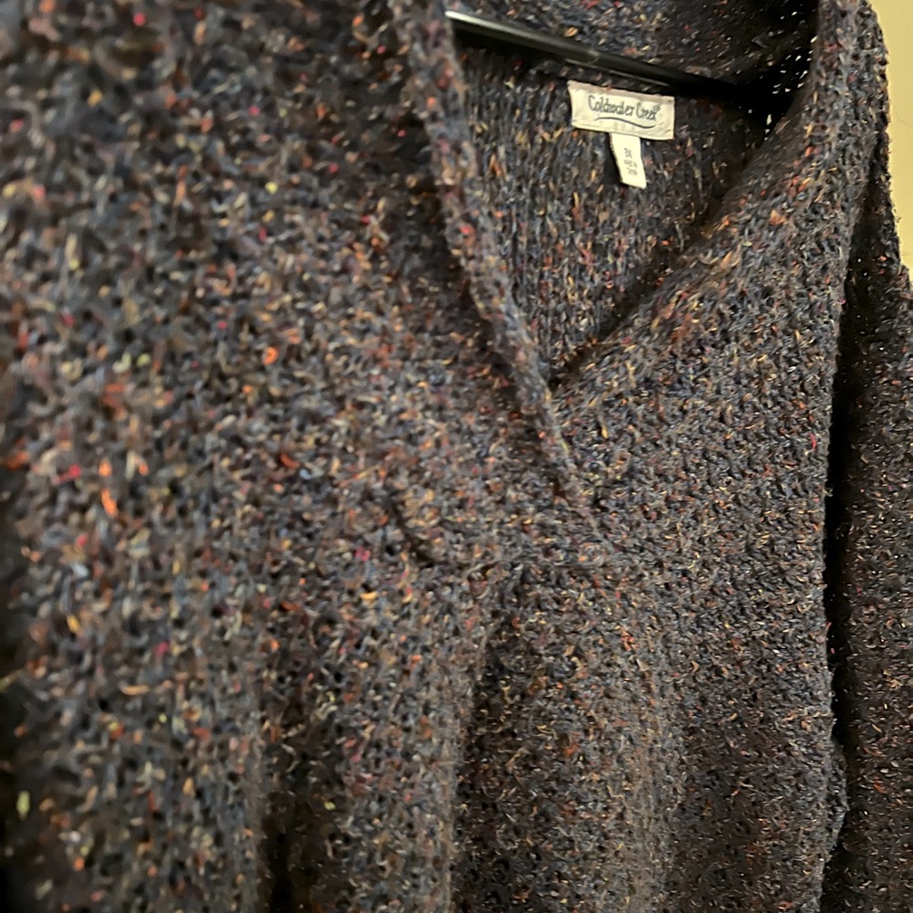 Coldwater Creek Multi Color Knit Pullover Sweater